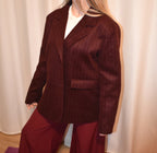 Blazer Burgundy