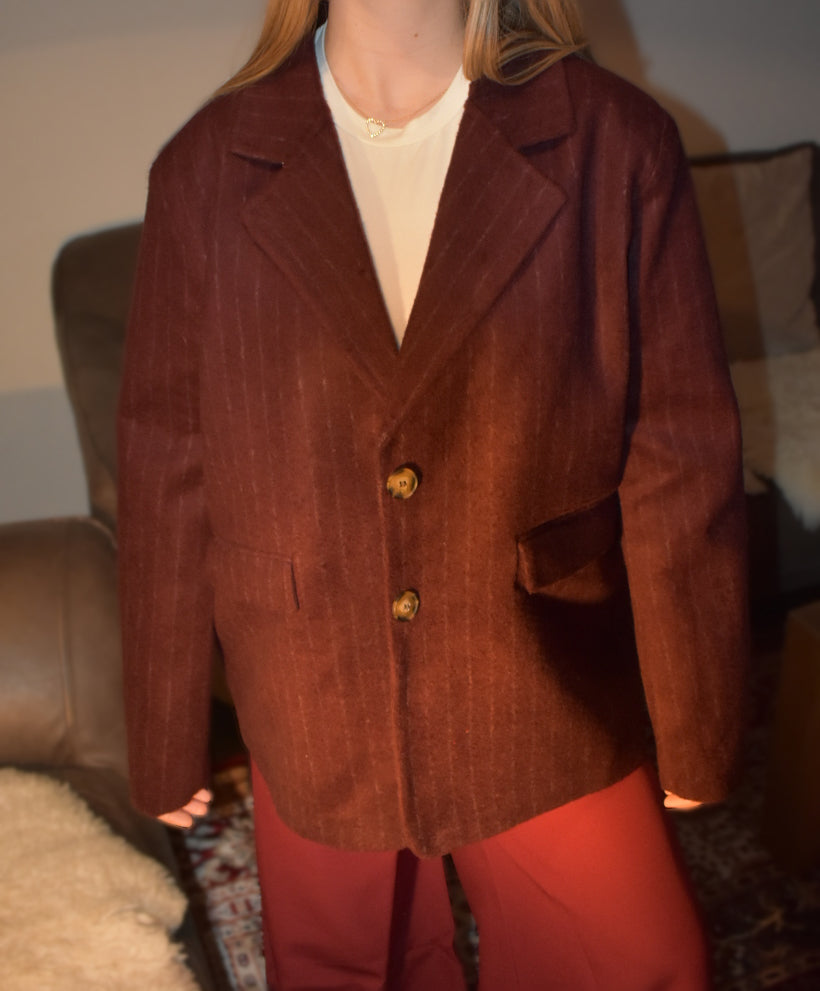 Blazer Burgundy