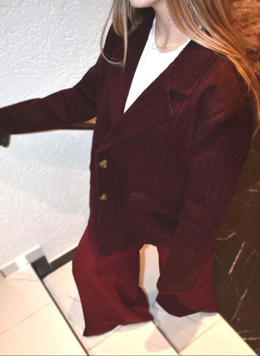 Blazer Burgundy